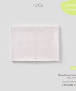 Khăn Đa Năng Bamboo Nous - Sắc Tím Nhạt Dịu Dàng