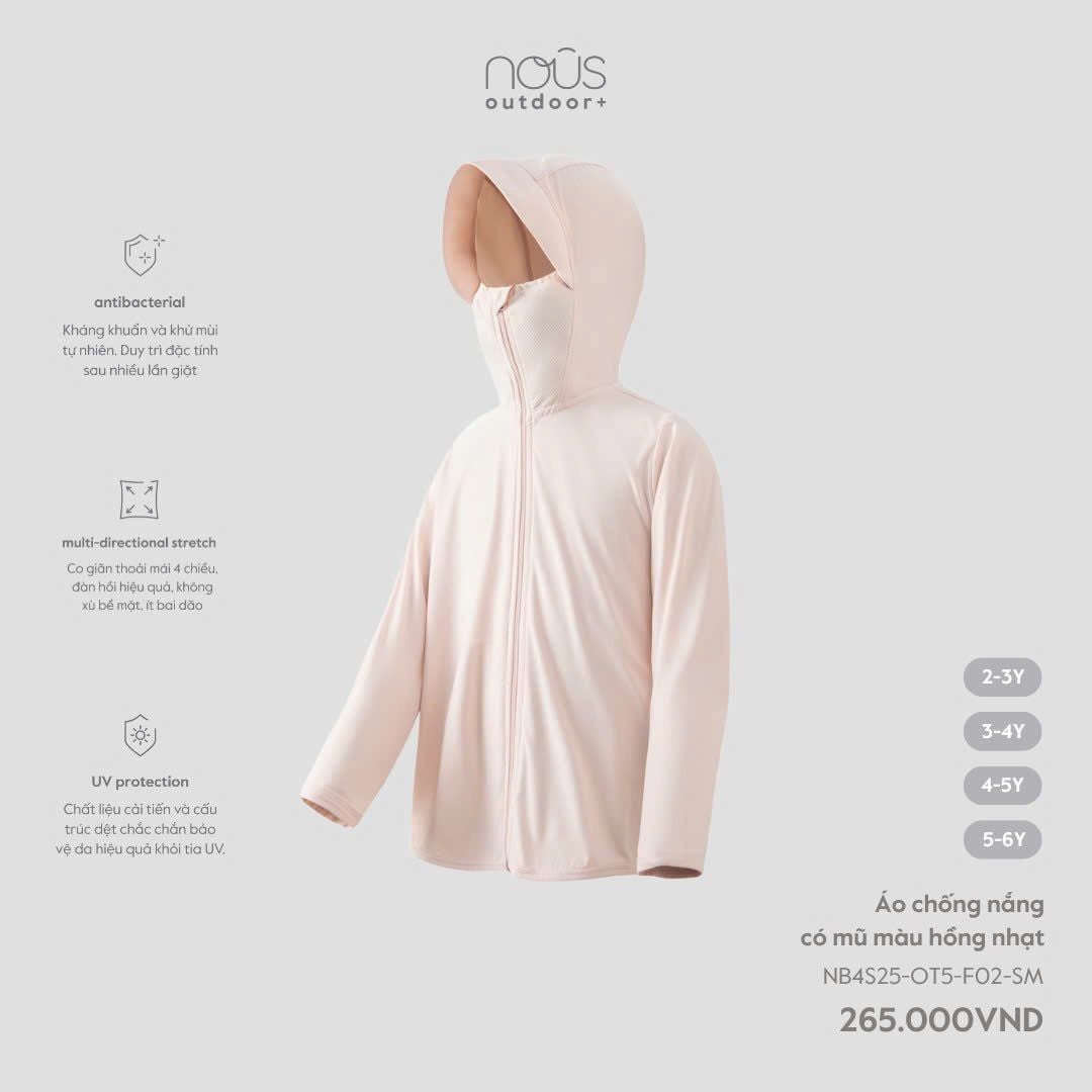 Áo chống nắng có mũ