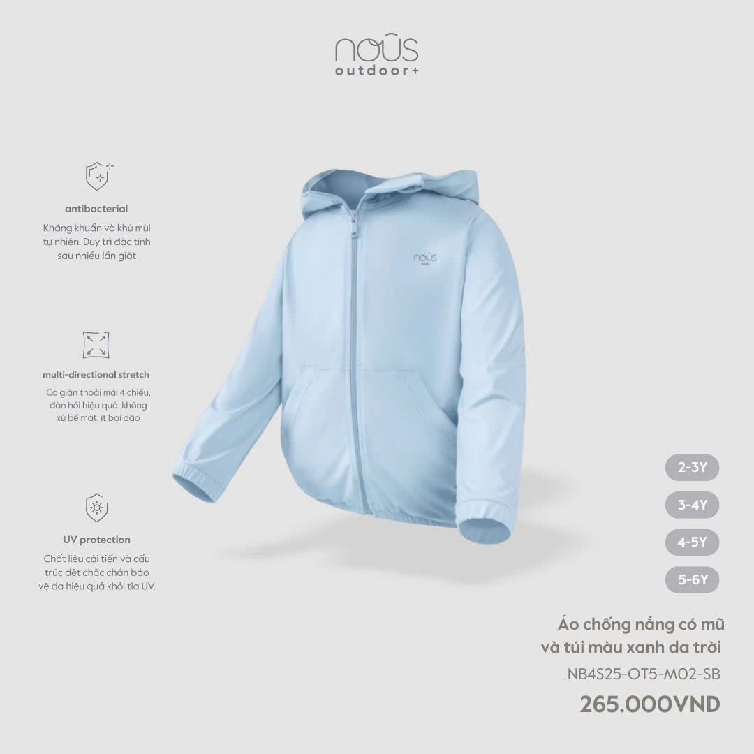 Áo chống nắng có mũ - Ảnh 4