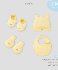 Set phụ kiện be vàng